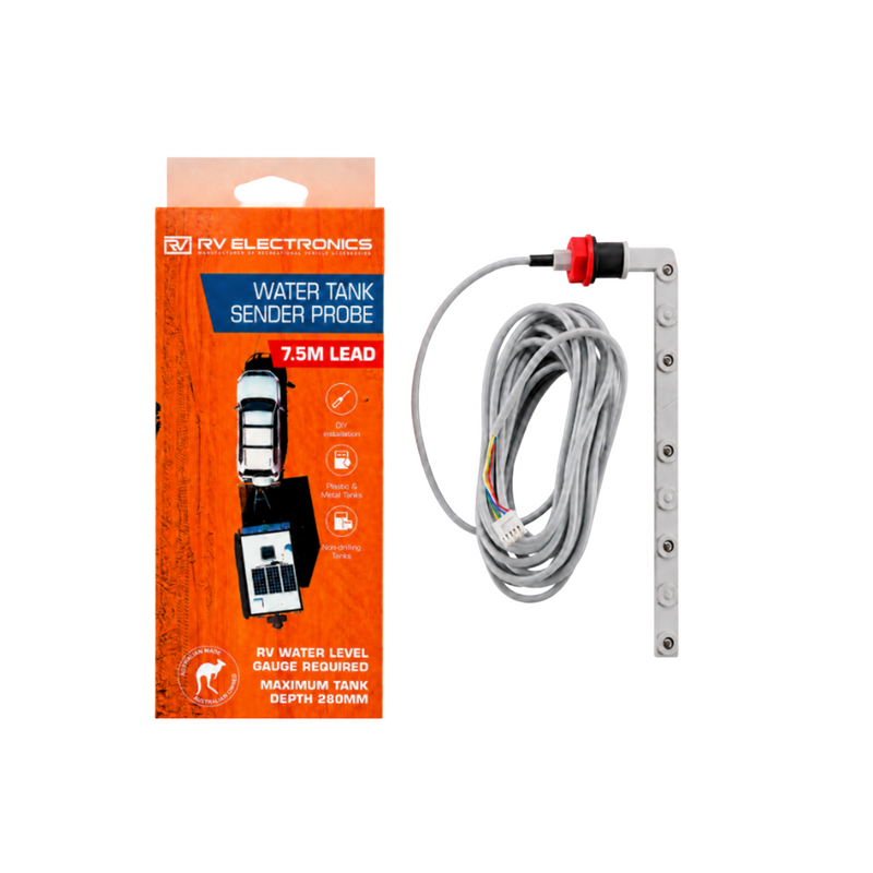 Load image into Gallery viewer, RV Electronics LED Single Tank Water Level Indicator Gauge Inc 7.5m Sender Probe
