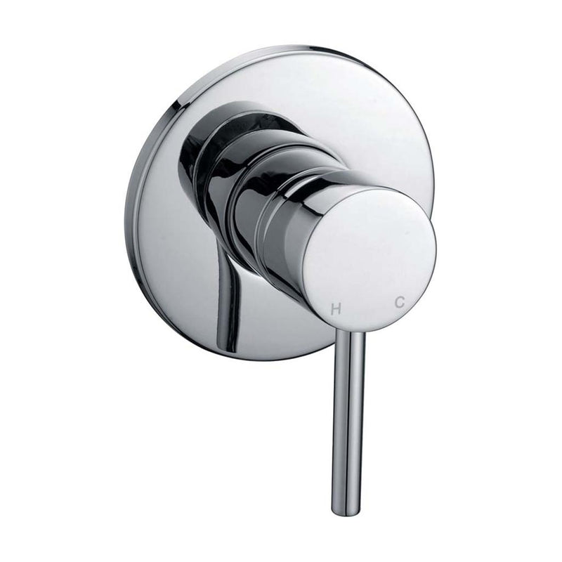 Load image into Gallery viewer, Raco Shower / Bath Flick Tap Mixer Round Chrome
