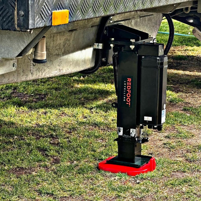 Load image into Gallery viewer, Redfoot Electric Auto Lift Auto Levelling Drop Down Leg System Large
