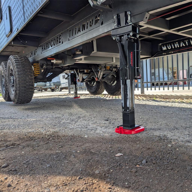 Load image into Gallery viewer, Redfoot Electric Auto lift Auto Levelling Drop Down Leg System Standard
