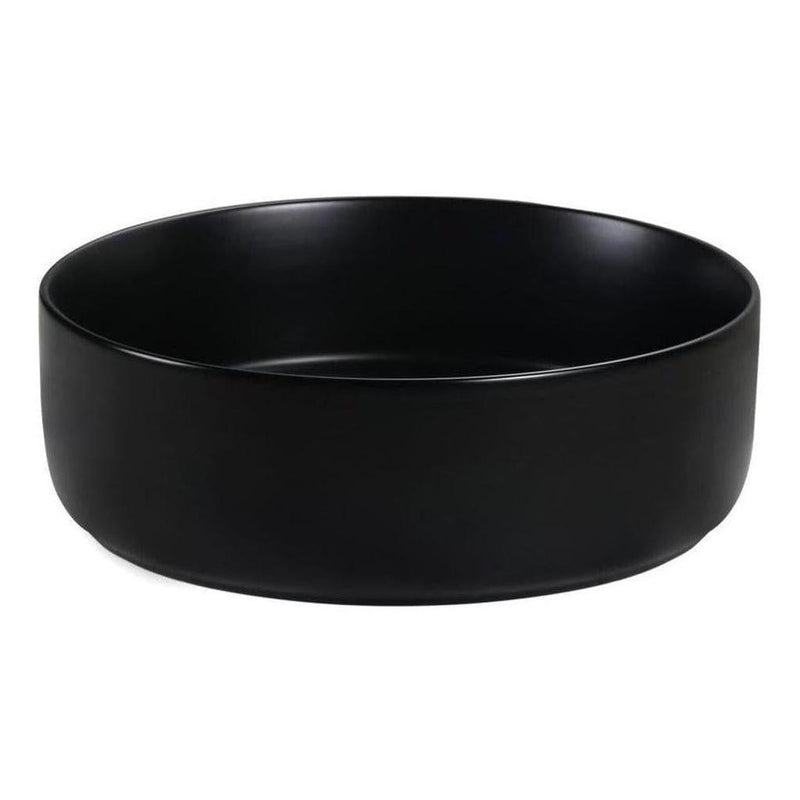 Load image into Gallery viewer, Rotonda Ceramic Basin Sink Round 360 x 120mm Black
