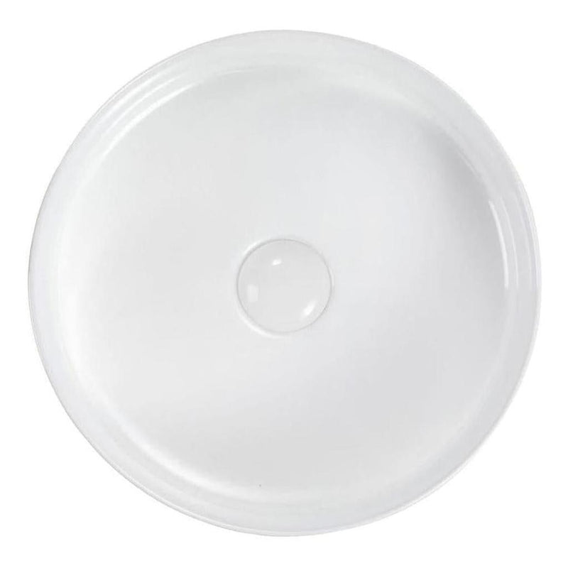 Load image into Gallery viewer, Rotonda Ceramic Basin Sink Round 360 x 120mm Matt White

