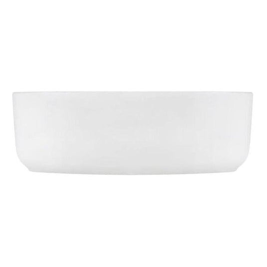 Rotonda Ceramic Basin Sink Round 360 x 120mm Matt White