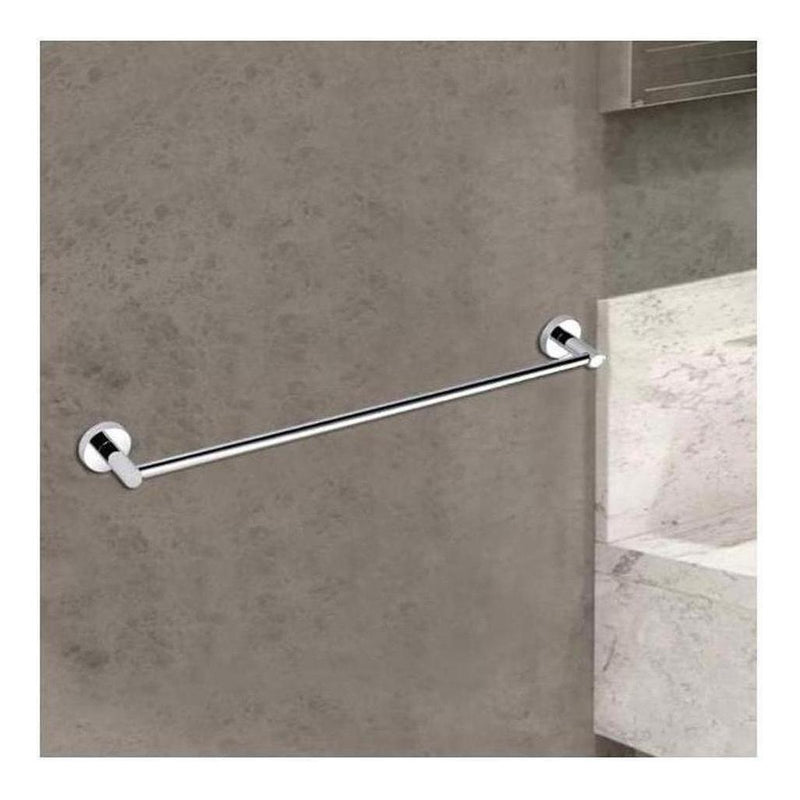 Load image into Gallery viewer, Round Single Rail Towel Rack 600mm Chrome
