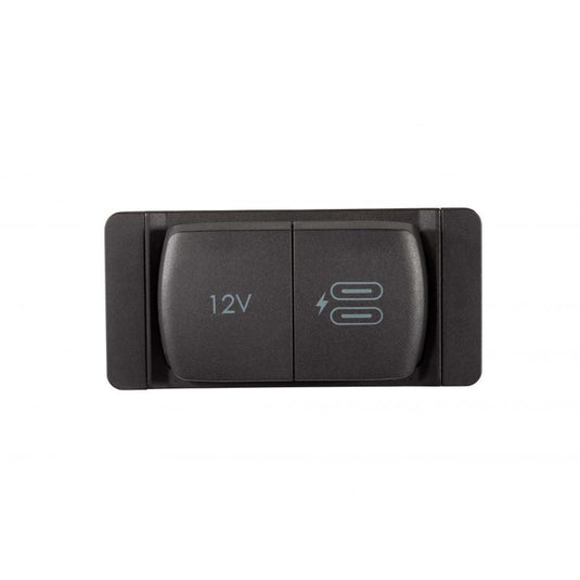 Scanstrut 12V Flip Pro Power Socket and Dual USB-C Charger Socket