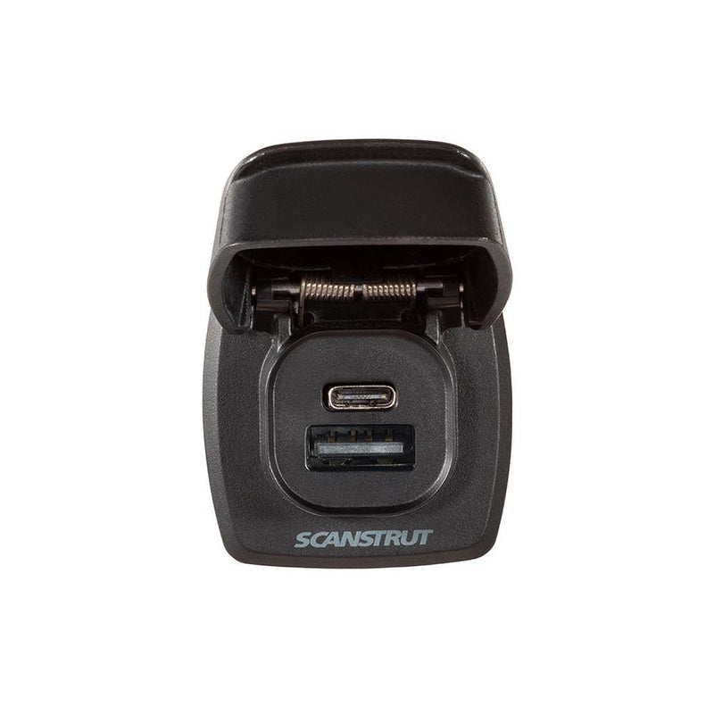 Load image into Gallery viewer, Scanstrut 12V/24V Flip Pro Plus Dual USB/USB-C Fast Charger Socket
