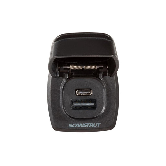 Scanstrut 12V/24V Flip Pro Plus Dual USB/USB-C Fast Charger Socket