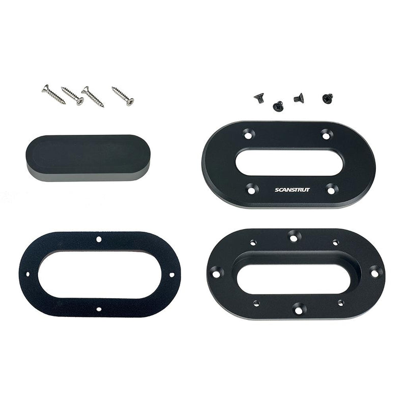 Load image into Gallery viewer, Scanstrut Low Profile Multi Entry Cable Seal Suits 2 - 15mm Cable Aluminium Black
