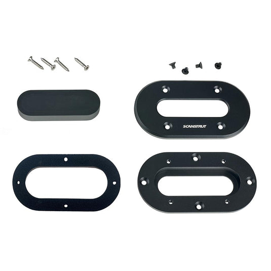 Scanstrut Low Profile Multi Entry Cable Seal Suits 2 - 15mm Cable Aluminium Black