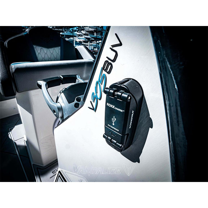 Load image into Gallery viewer, Scanstrut ROKK Waterproof Dual USB Fast Charger Socket
