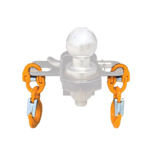 Schutts 8mm 4 Tonne Tow Kit Connecting Links Inc Eye Type Sling Hook and Safety Latch