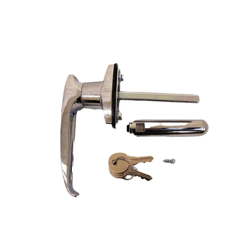 Load image into Gallery viewer, Schutts L-Handle Door Lock With Diecast Cam Inc Tongue and Key
