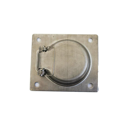 Schutts Lashing Ring Stainless Steel 89 x 76mm 700kg Pair