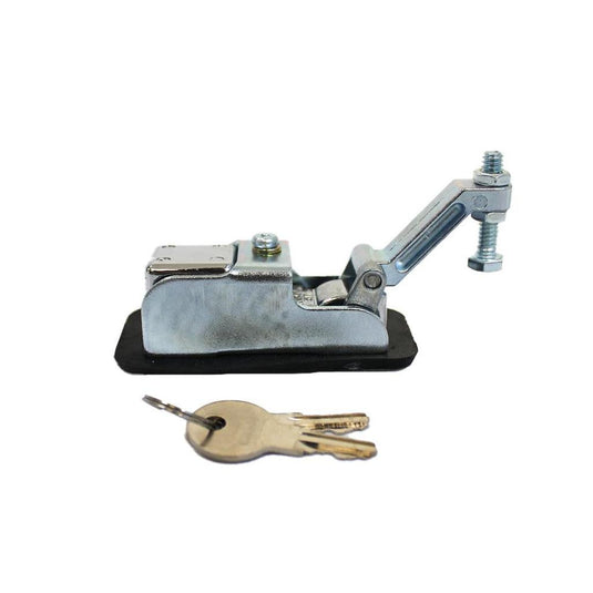 Schutts Storage Lock & Key Mechanism Small Chrome