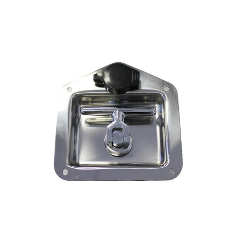 Schutts Storage Lock & Key Mechanism Stainless Steel Chrome