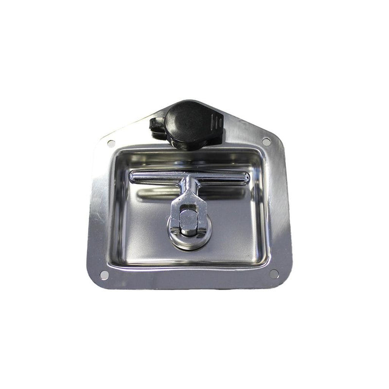 Load image into Gallery viewer, Schutts Storage Lock &amp; Key Mechanism Stainless Steel Chrome
