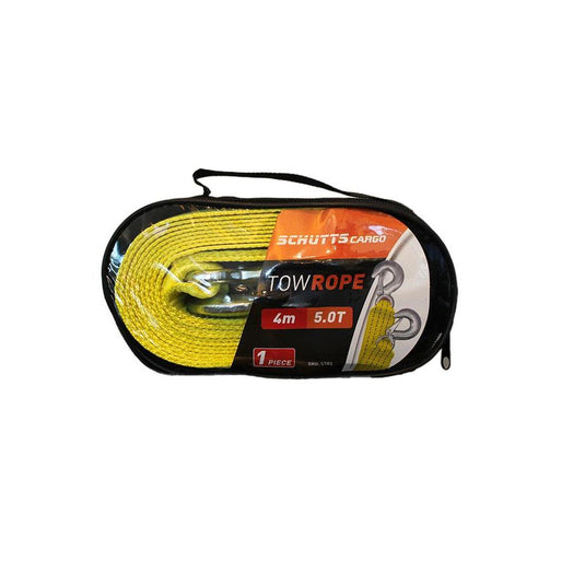 Schutts Tow Rope 5 Tonne Yellow 4 Meter