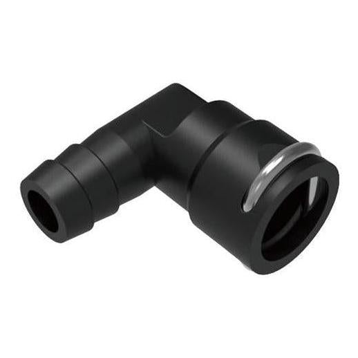 Seaflo 15/32” x 3/8“ 10mm Elbow Barb Fitting With O-Ring Suits 21 / 22 Series Pumps