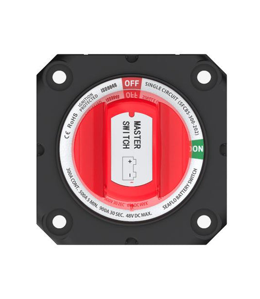 Seaflo 32V DC Dual Circuit ON/OFF Battery Disconnect Switch
