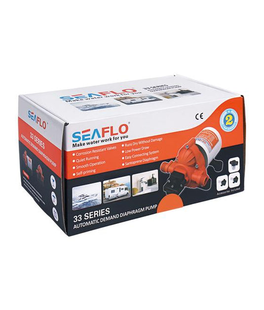 Seaflo 33 Series Diaphragm Pump 220V 11.3LPM @ 45PSI