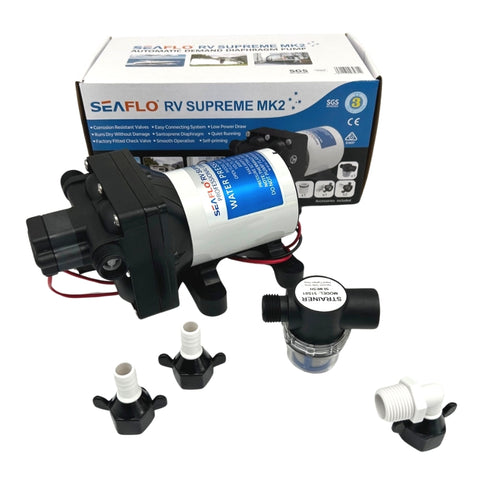 Seaflo RV Supreme MK2 Water Pump 12V 11.3LPM @ 55PSI