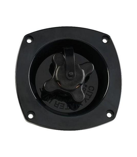 Seaflo Water Inlet Pressure Reducing Valve 350Kpa - Black