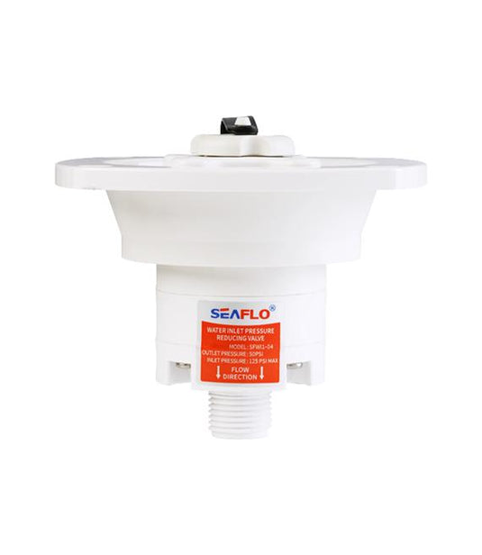 Seaflo Water Inlet Pressure Reducing Valve 350Kpa - White