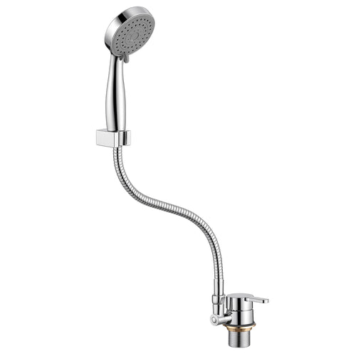 Shower Tap Mixer with Hand Sprayer with 1500mm Hose Stainless Steel Chrome