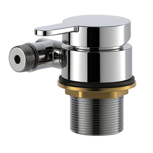 Shower Wall Mixer Round Stainless Steel Chrome