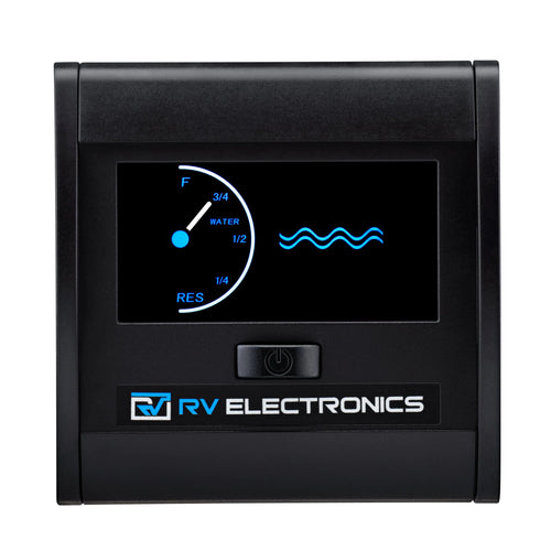 Single RV Electronics Programmable LCD Water Tank Gauge Display