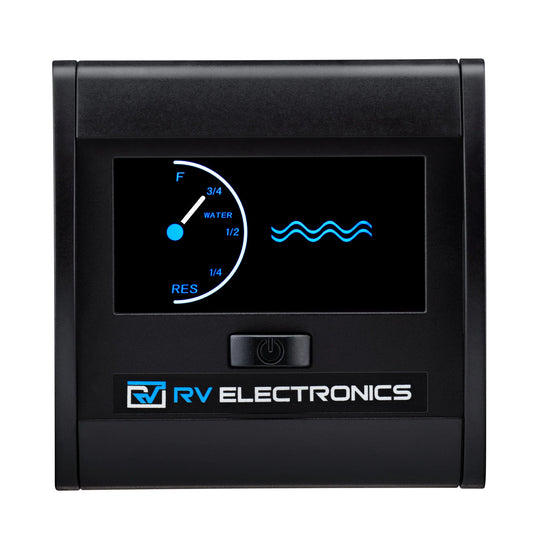 Single RV Electronics Programmable LCD Water Tank Gauge Display