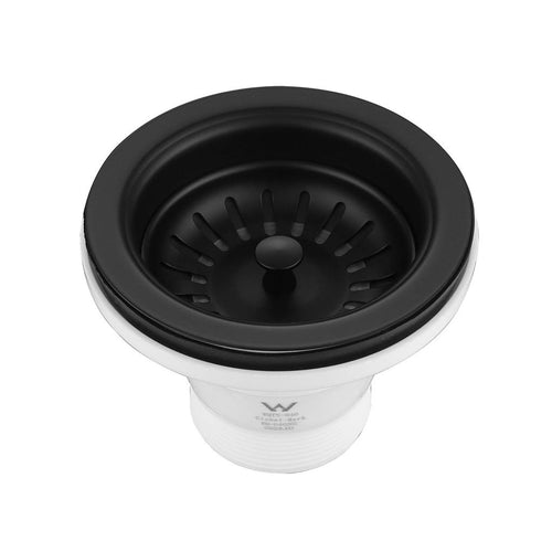 Sink Waste Drain Strainer Black