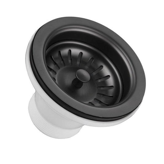 Sink Waste Drain Strainer Gun Metal