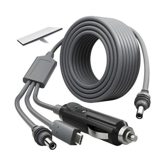 Starlink Mini 3 - In - 1 DC Charger to Car Charge/USB-C/DC Power Cable IP68 - 3 Meter