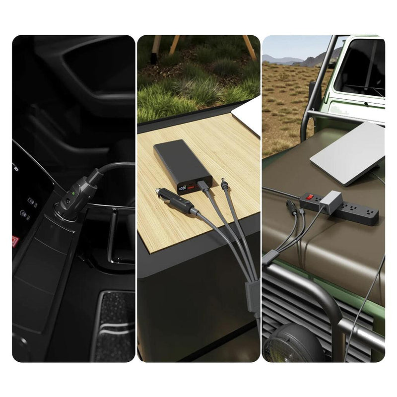 Load image into Gallery viewer, Starlink Mini 3 - In - 1 DC Charger to Car Charge/USB-C/DC Power Cable IP68 - 3 Meter
