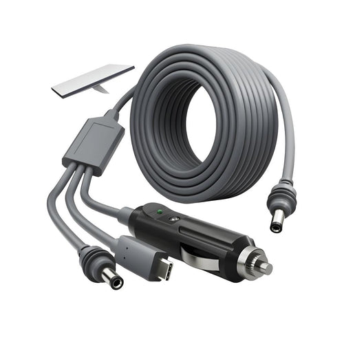 Starlink Mini 3 - In - 1 DC Charger to Car Charge/USB-C/DC Power Cable IP68 - 5 Meter