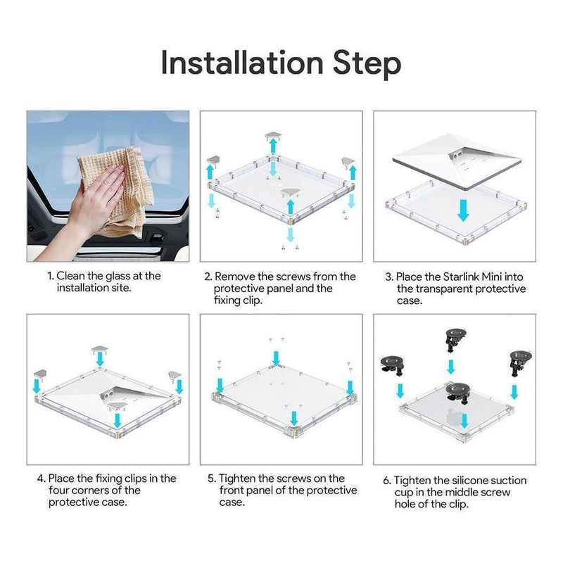 Load image into Gallery viewer, Starlink Mini Suction Cup &amp; Cover Mount Fixing System
