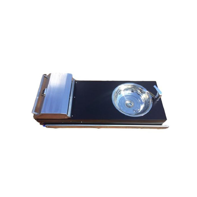 Load image into Gallery viewer, Swift Alfresco Slide Out Kitchen With BBQ &amp; sink Stainless Steel
