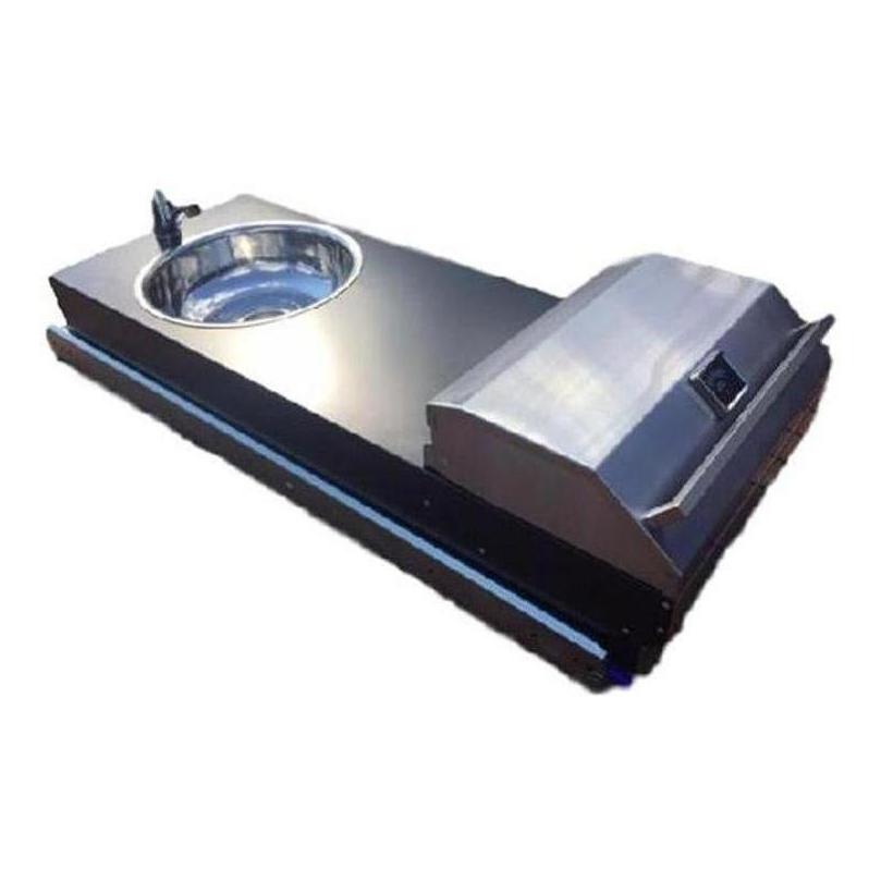 Swift Alfresco Slide Out Kitchen With BBQ & Sink Stainless Steel ...