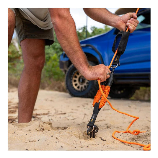TIEGEAR Awning 4 Pack inc 4 Guy Rope & 4 Soft Spring