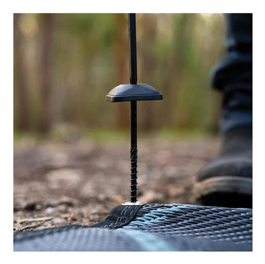 TIEGEAR Flat Terra 8 Pack Screw Peg - Secure Ground Mats