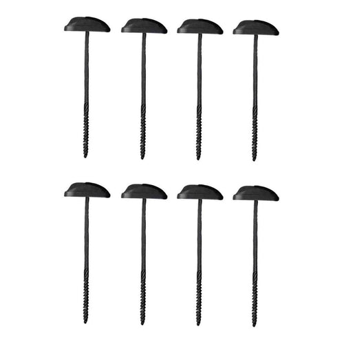 TIEGEAR Flat Terra 8 Pack Screw Peg - Secure Ground Mats