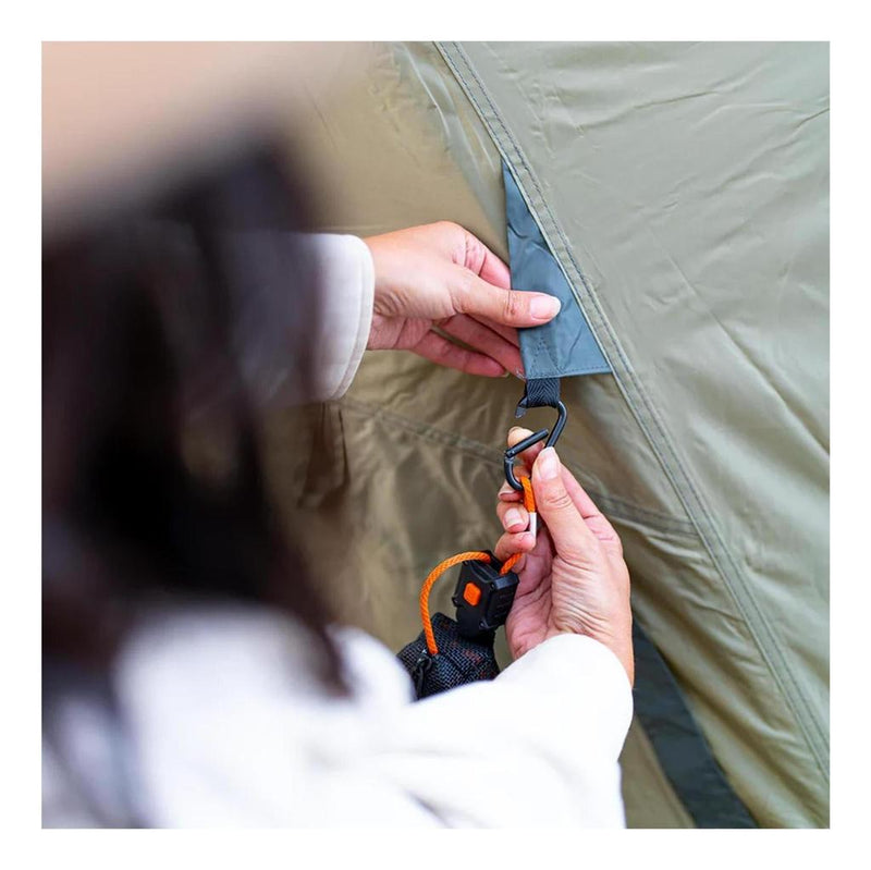 Load image into Gallery viewer, TIEGEAR Guy Rope Lite 2 Meter Lite Duty Tensioner Tie Down
