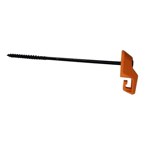 TIEGEAR Lite Terra Metal Spiral Screw Peg - 6 Pack