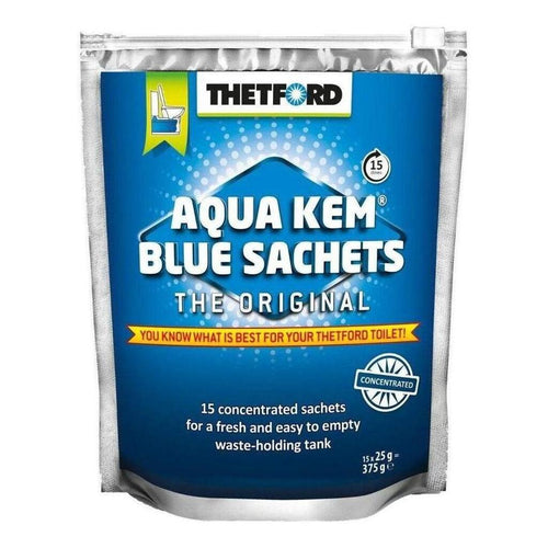 Thetford Aqua Kem Blue Sachets Pine Scent 15pk