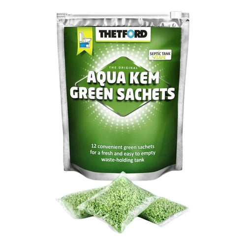 Thetford Aqua Kem Green Sachets Citrus Fruits Scent 12pk
