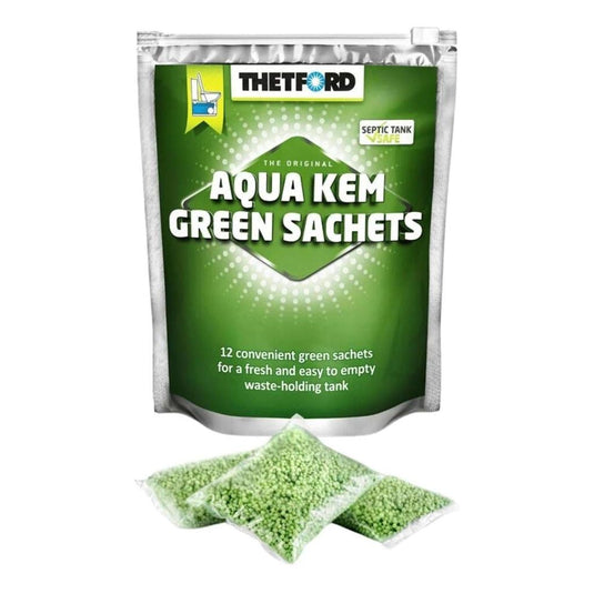 Thetford Aqua Kem Green Sachets Citrus Fruits Scent 12pk