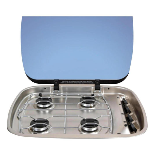 Thetford Argent 4 Burner Hob Cooktop Gas & Glass Lid