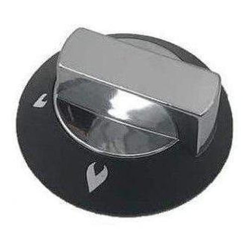 Thetford Replacement Spare Cooker Knob Chrome/Black x 1