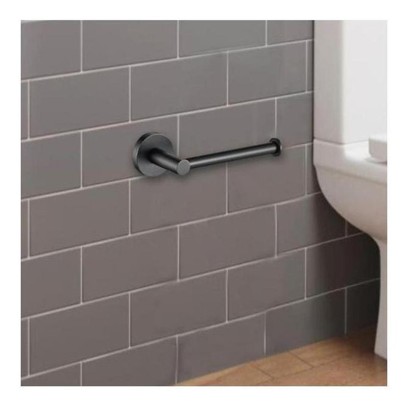 Load image into Gallery viewer, Toilet Paper Roll Holder Black
